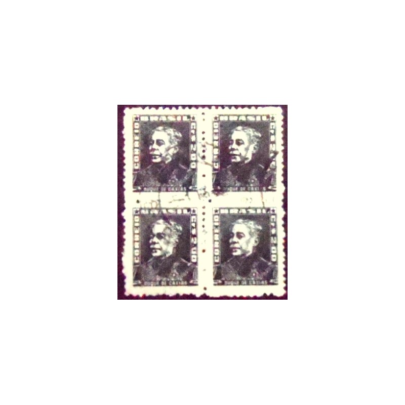 Imagem similar à da quadra de selos postais do Brasil de 1961 Duque de Caxias 2 U