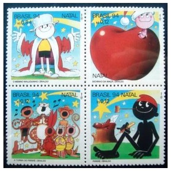 Imagem da série de selos postais do Brasil de 1994 Natal M