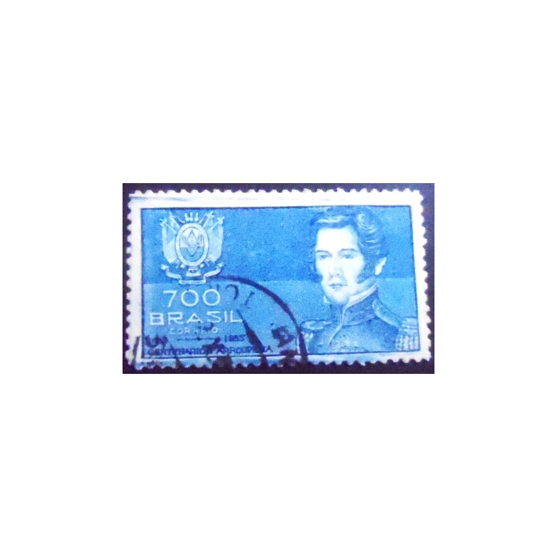 Selo postal do Brasil de 1935 Bento Gonçalves U