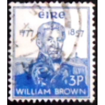 Imagem do selo postal da Irlanda de 1957 Adm. William Brown 3