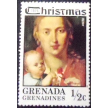 Imagem do selo postal de Granada-Grenadines de 1975 Virgin with child by Albrecht Dürer anunciado
