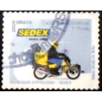 Imagem similar à do selo postal do Brasil de 2009 Cangaceiro U anunciado