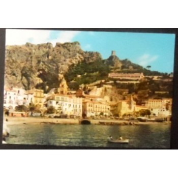 Imagem do cartão postal da Itália Amalfi Panorama del mare anunciado