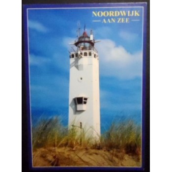 Imagem do cartão postal da Holanda Noordwijk aan Zee lighthouse anunciado