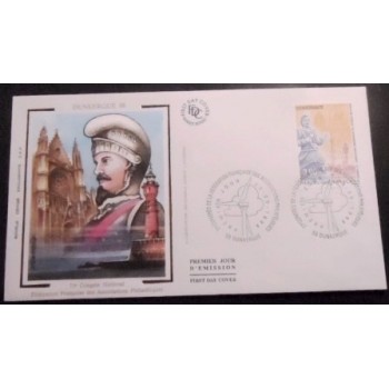 Imagem do First Day Cover da França de 1998 Dunkerque 98 anunciado