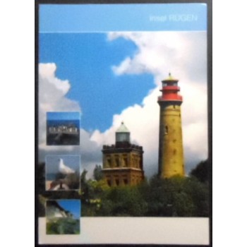 Imagem do cartão postal da Alemanha Insel Rügen anunciado