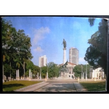 Imagem do cartão postal do Brasil Monumento Proclamação da República anunciado