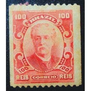 Imagem do selo postal do Brasil de 1906 Eduardo Wandenkolk N al anunciado