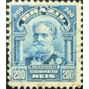 Imagem similar à do selo postal do Brasil de 1906 Mal Deodoro da Fonseca Uanunciado