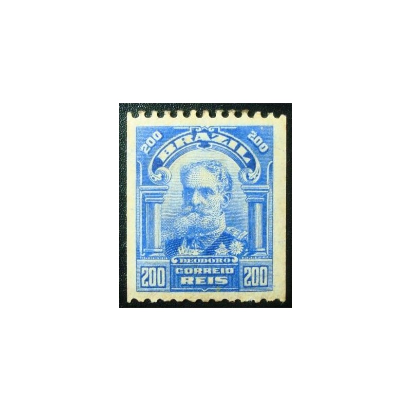 Imagem do selo postal do Brasil de 1916 Deodoro da Fonseca bobina N AL anunciado