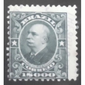 Imagem similar à do selo do Brasil de 1913 Barão Rio Branco 1$ U anunciado