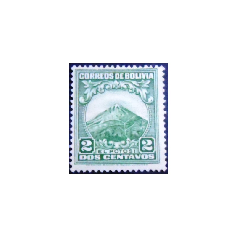 Selo postal da Bolívia de 1960 Potosi N