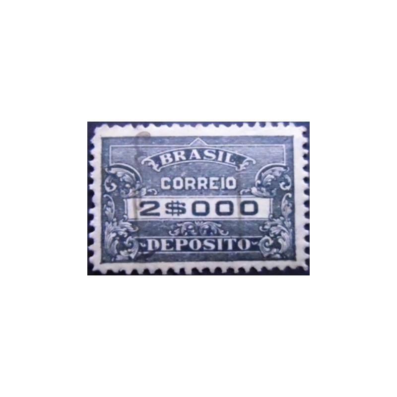 Imagem do selo Depósito do Brasil de1920 2$ D 30 anunciado