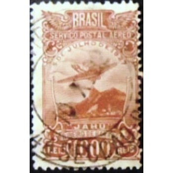 Imagem similar á do Correio Aéreo do Brasil de 1934 Jahu Ribeiro de Barros anunciado