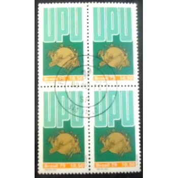 Quadra de selos postais do Brasil de 1979 UPU M1D anunciada