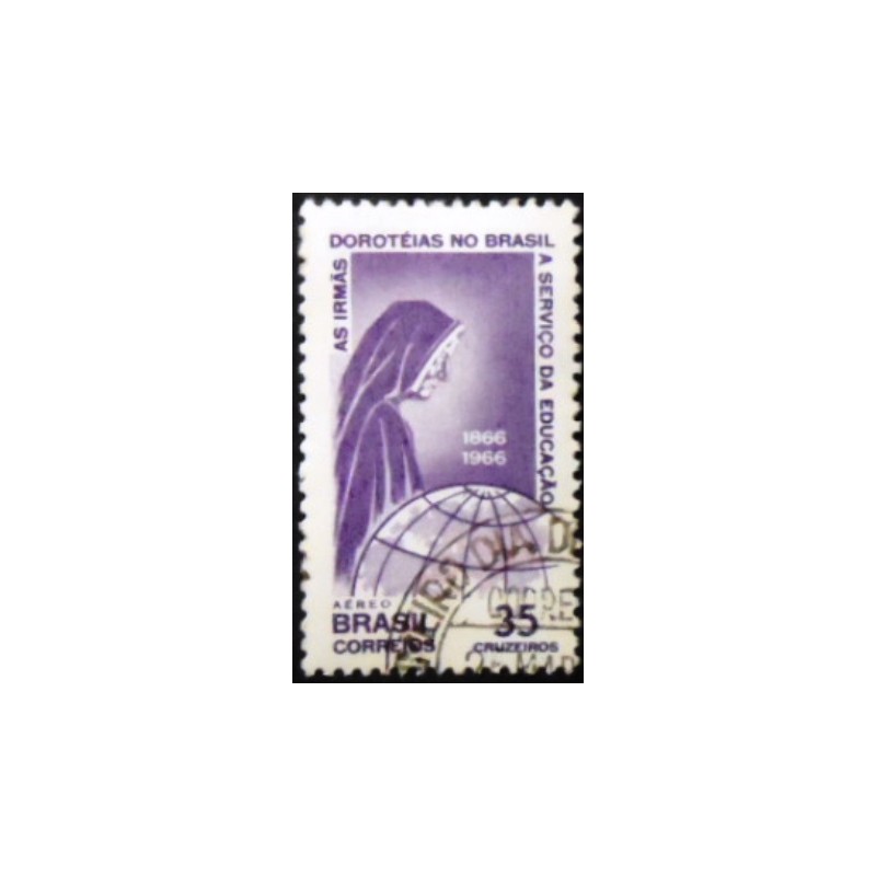 Selo postal do Brasil de 1966 Irmãs Dorotéias MCC