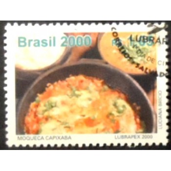 Imagem do selo postal do Brasil de 2000 Moqueca Capixaba MCC