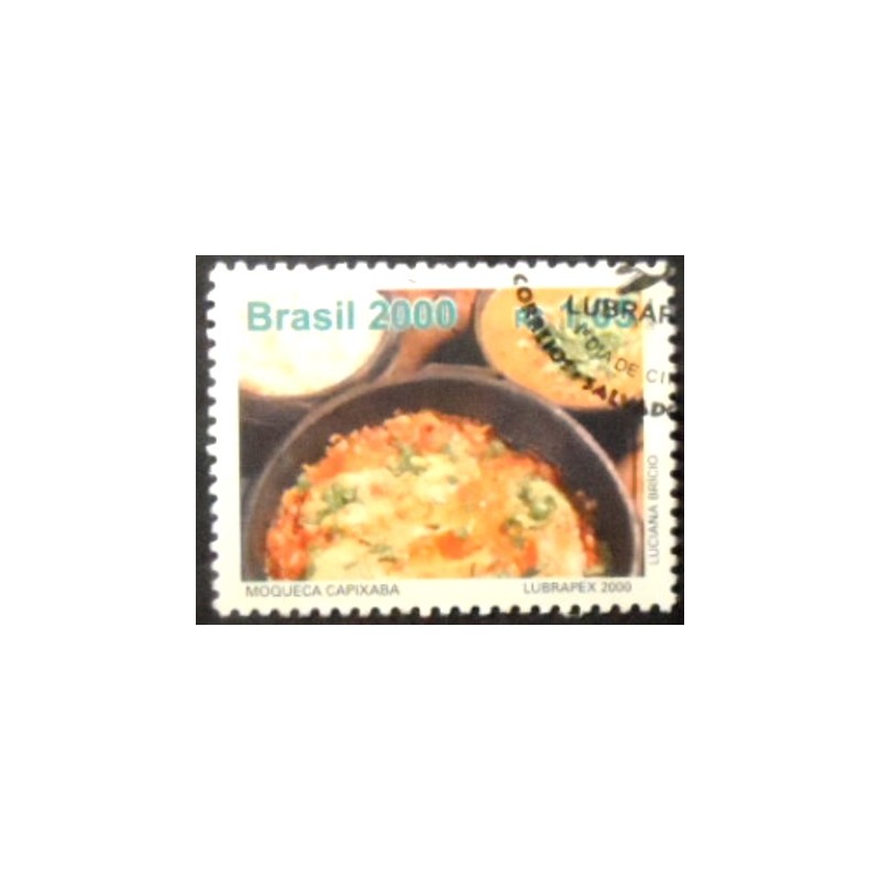 Imagem do selo postal do Brasil de 2000 Moqueca Capixaba MCC