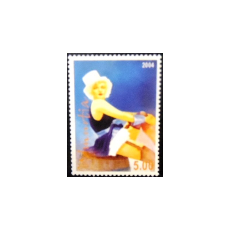 Selo postal ilegal de Udmurtia de 2004 Marylin Monroe 7