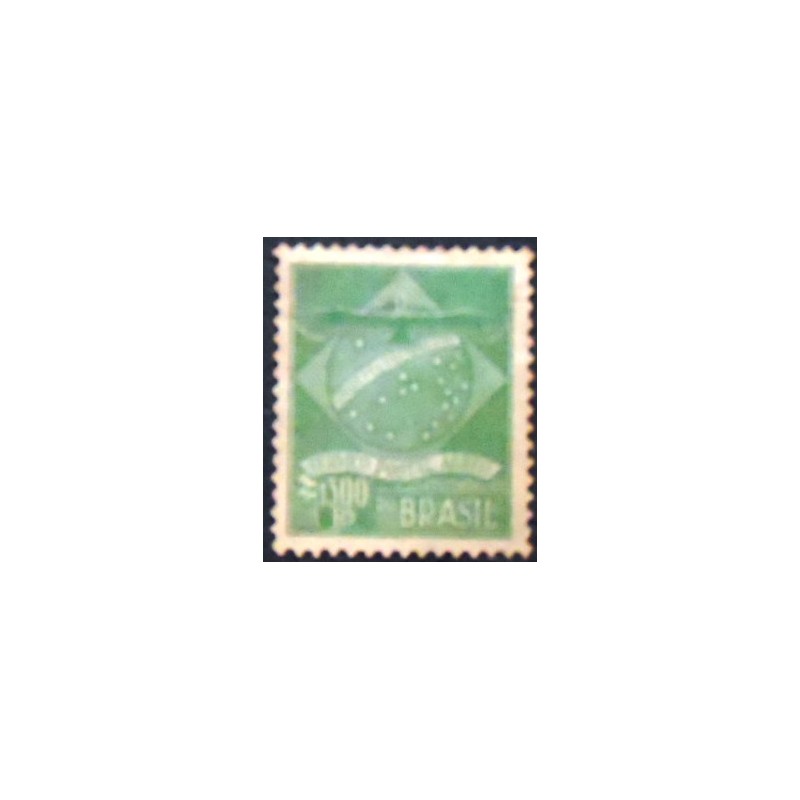 Imagem do selo postal do Brasil de 1927 Sindicato Condor 1300 K4 D1 MJP anunciado