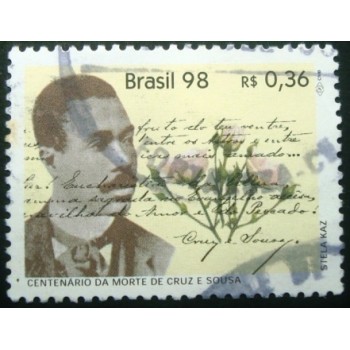 Imagem similar à do selo postal do Brasil de 1998 Cruz de Souza U