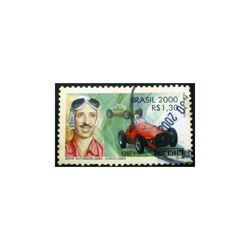 Imagem do selo postal do Brasil de 1998 Cruz de Souza U anunciado