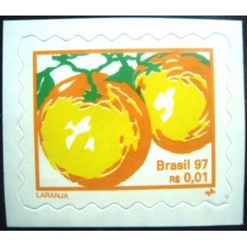 Selo postal do Brasil de 1998 Laranjas