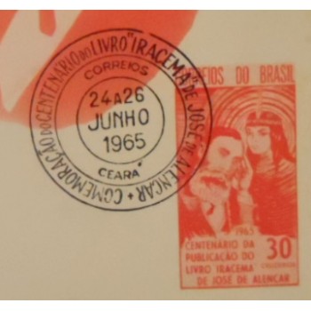 Folhinha Oficial nº 20 de 1965 Iracema de José de Alencar 3263 detalhe