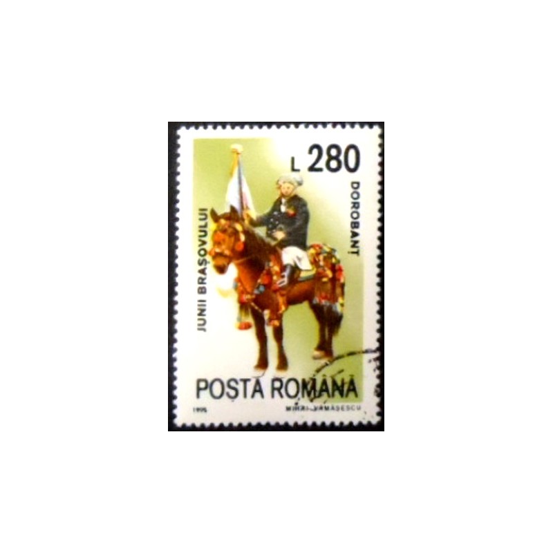 Selo postal da Romênia de 1995 Dorobanț anunciado