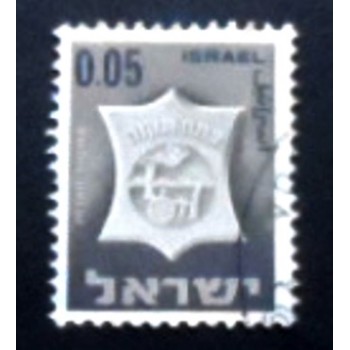 Imagem do selo postal de Israel de 1966 Petah Tiqwa anunciado