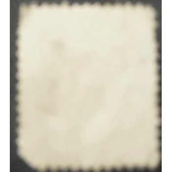 Imagem do selo postal do Brasil Império de 1885 Cifra 100 - UB anunciado