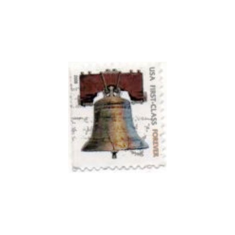 Selo postal dos Estados Unidos de 2008 Liberty Bell Forever