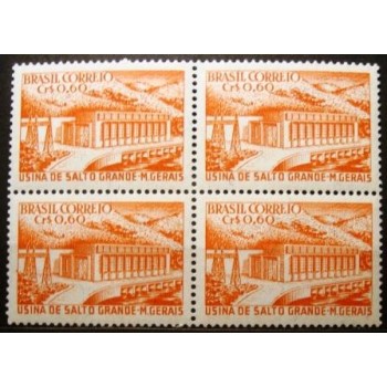 Imagem da quadra de selos anunciada