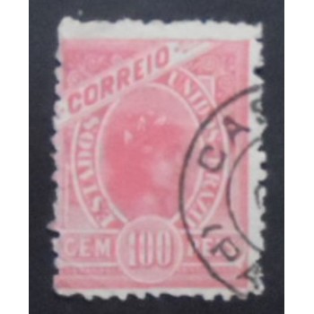 Imagem do selo postal do Brasil de 1900 República 100 anunciado
