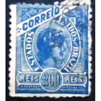 Imagem similar à do selo postal do Brasil de 1900 República 200 anunciado
