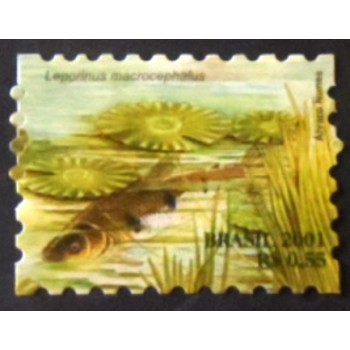 Imagem do selo postal do Brasil de 2001 Piau
