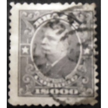 Imagem similar á do selo do Brasil de 1915 Barão Rio Branco 1 anunciado