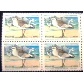 Imagem da quadra de selos postais do Brasil de 1985 Batuiruçu M