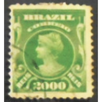 Imagem similar à do selo postal do Brasil de 1906 Princesa Isabel 2$ anunciado