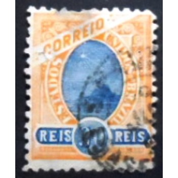 Imagem similar a do selo postal do Brasil de 1902 Madrugada Republicana 20 anunciado