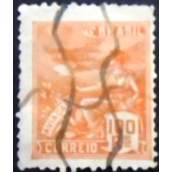 Imagem similar á do selo postal do Brasil de1926 Aviação 100 U anunciado