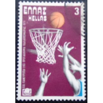 Selo postal da Grécia de 1979 European Basketball Championship anunciado