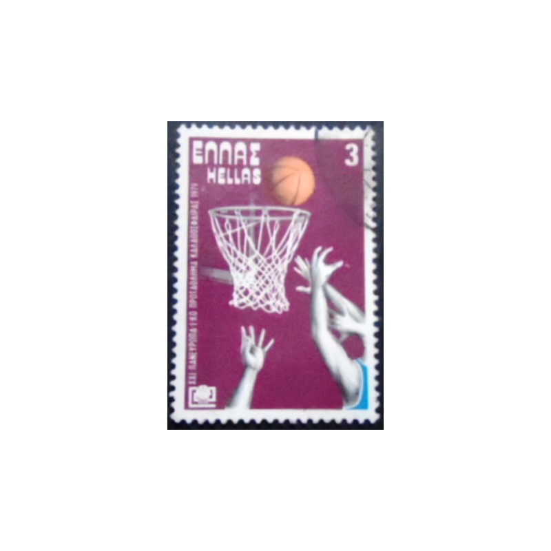 Selo postal da Grécia de 1979 European Basketball Championship anunciado