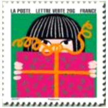 Selo postal da França de 2015 Happy New Year stamp 3 anunciado