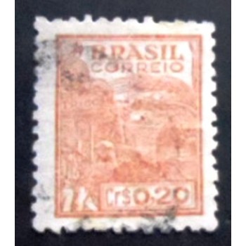 Imagem similar à do selo postal do Brasil 1947 - Agricultura 20 U anunciado