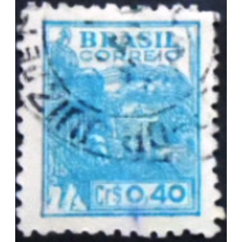 Imagem similar à do selo postal do Brasil de 1946 Trigo 40  U anunciado