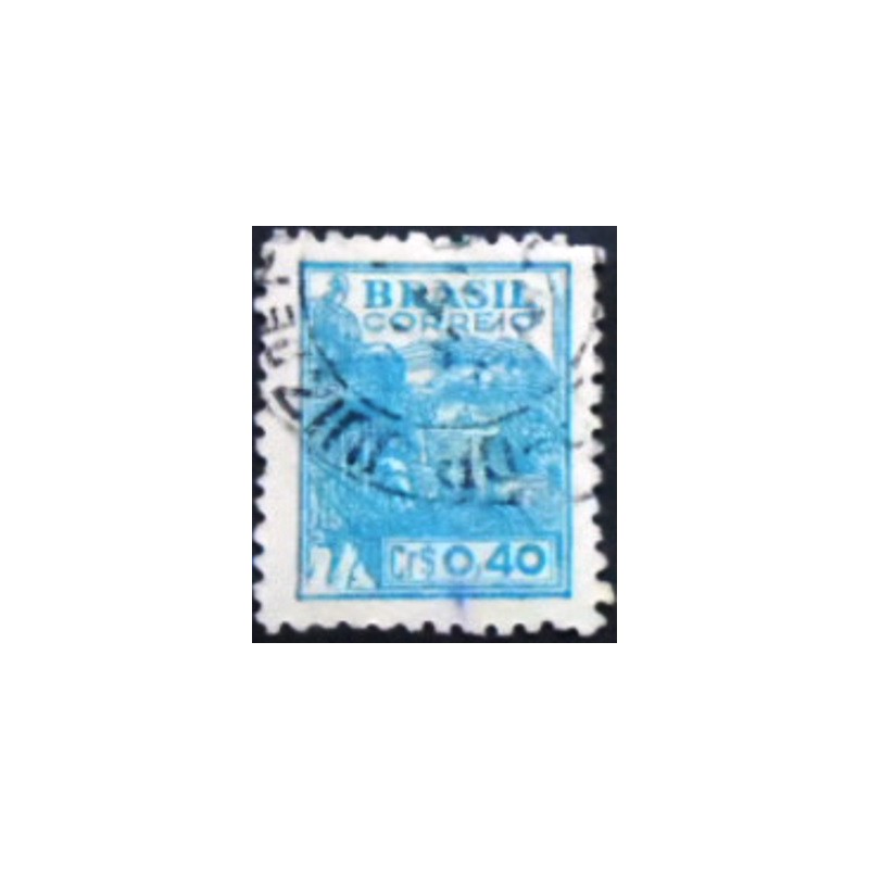 Imagem similar à do selo postal do Brasil de 1946 Trigo 40  U anunciado