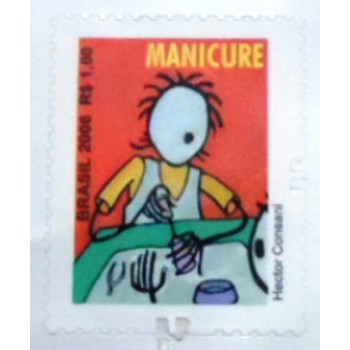 Selo postal do Brasil de 2011 Manicure M BR anunciado