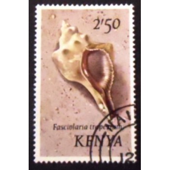 Selo postal do Quênia de 1971 Trapezium Horse Conch anunciado
