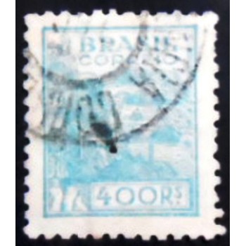 Imagem similar á do selo postal do Brasil de 1941  - Trigo 400 anunicado